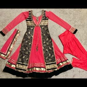 Indian gown/dress (Floor length Anarkali suit)
